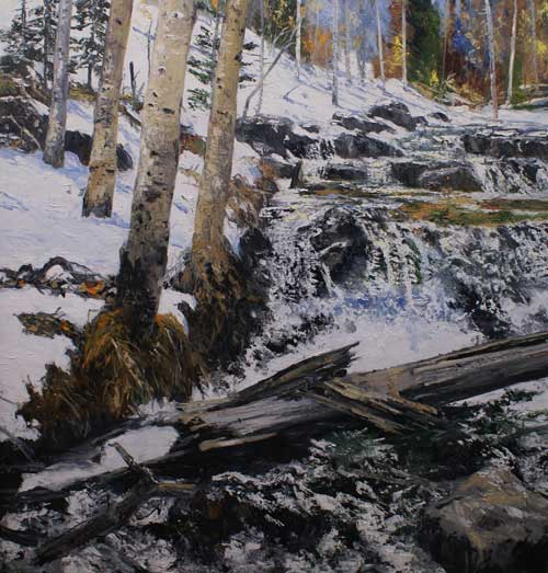 James Cook - Chinook-Adams Creek  85"x79"