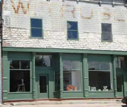 Front of 1880's Building