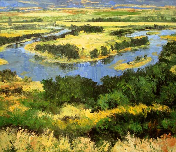 James Pringle Cook - Silver Creek-Meanders 09 #1