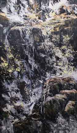 James Cook White Mountain Cascade No. 4
